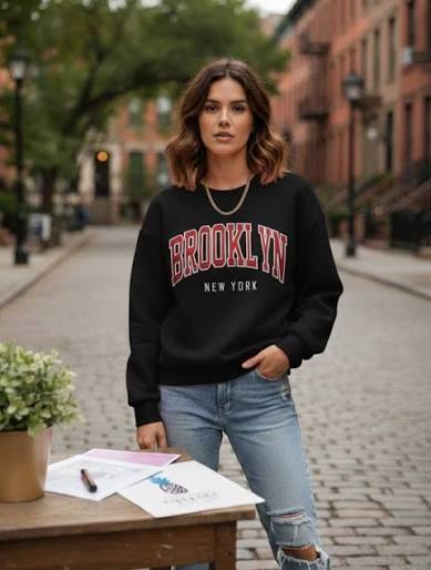 Brooklyn Varsity Crew Sweatshirt