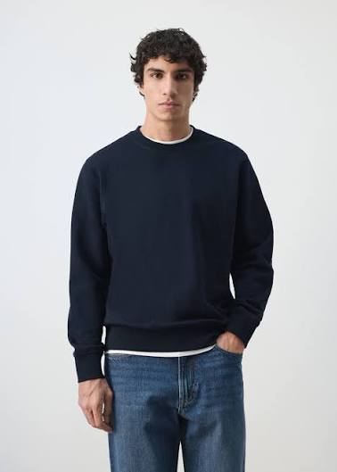Midnight Navy Crew Sweatshirt