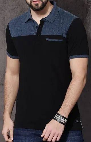 Midnight Colourblock Polo