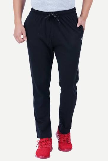 Black Essential Training Track Pants