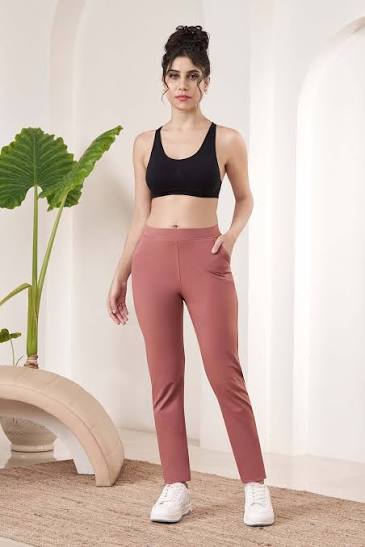 Rose Clay Slim-Fit Track Pants
